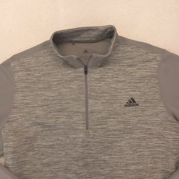 Nike Half Zip Pullover Outdoor Long Sleeve Jacket Mens Size Large L Gray - Picture 1 of 9